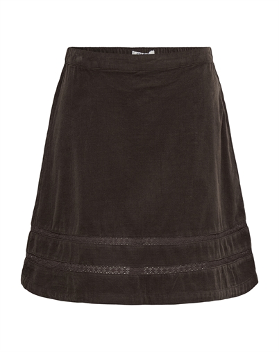  Only - ONLAmie Cord Tape Nederdel - Coffee Bean